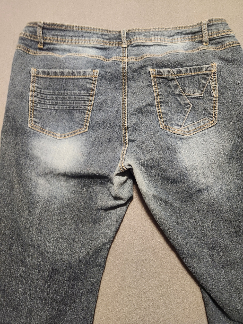 Rebel By Right Capri Denim Women Size 20 Blue Plus Size Summer - Picture 10 of 12